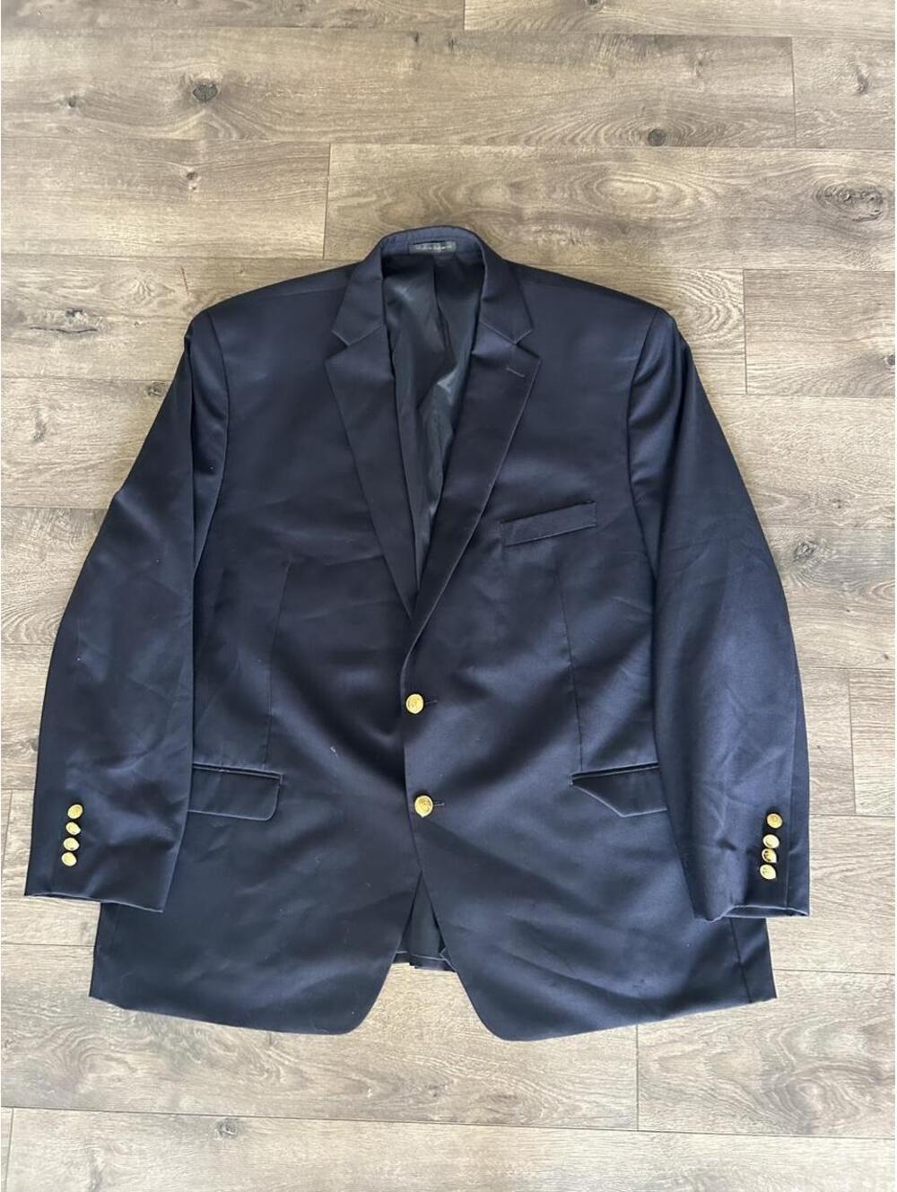 vintage lauren ralph lauren navy blazer SIZE 48L